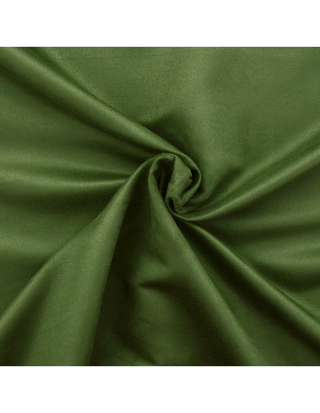 Suede fabric - Moss green