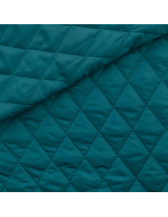 Quilted lining - Petrol blue
