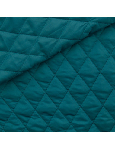 Quilted lining - Petrol blue