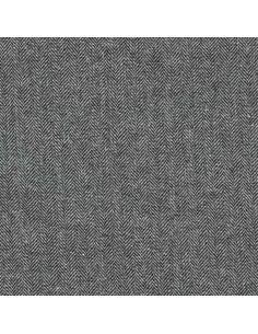 Light gray wool tweed fabric for coat 2