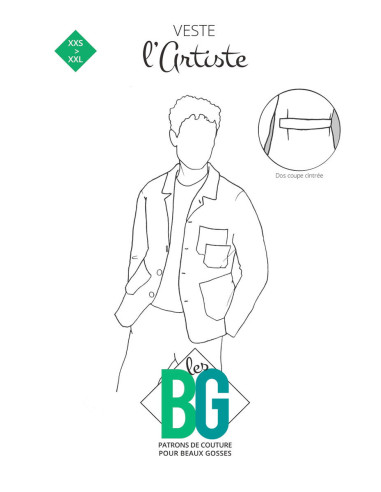 Artist Jacket Pattern - Les BG