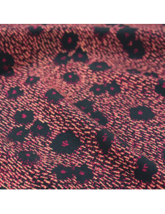 Ink Blue Punti Viscose Poplin Fabric - Églantine & Zoé