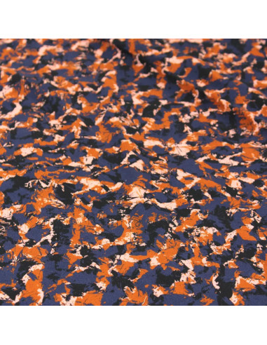 Blue Granite Viscose Fabric - Églantine & Zoé