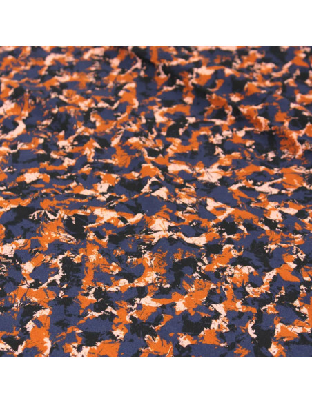 Blue Granite Viscose Fabric - Églantine & Zoé