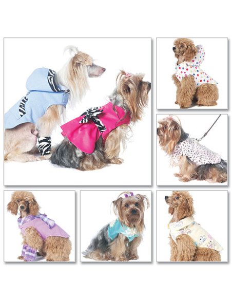 Dog coat pattern