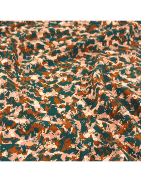 Green Granite Viscose Fabric - Églantine & Zoé