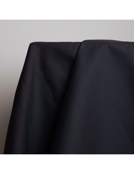 Water-repellent cotton fabric Trench Deep Charcoal - Atelier Brunette