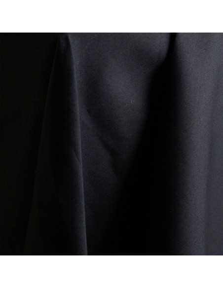 Water-repellent cotton fabric Trench Deep Charcoal - Atelier Brunette