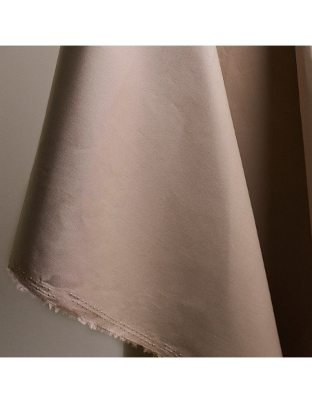Water-repellent cotton fabric Trench Sandy Sand - Atelier Brunette
