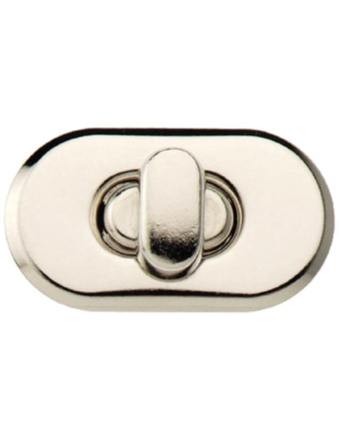 Oval bag turnstile - Silver