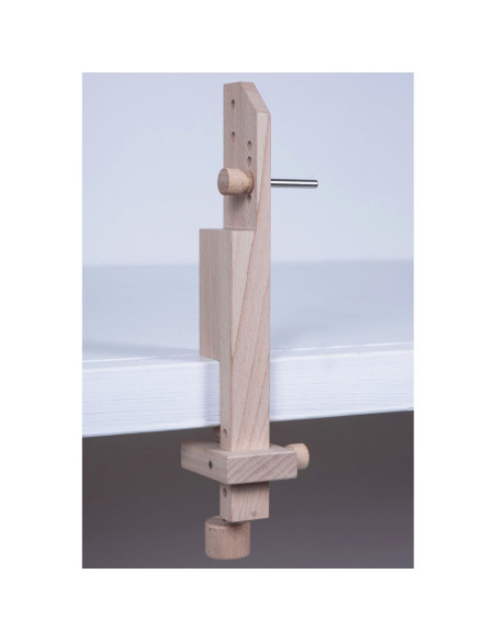 Adjustable table clamp for tapestry and cross-stitch frame