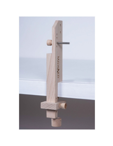 Adjustable table clamp for tapestry and cross-stitch frame