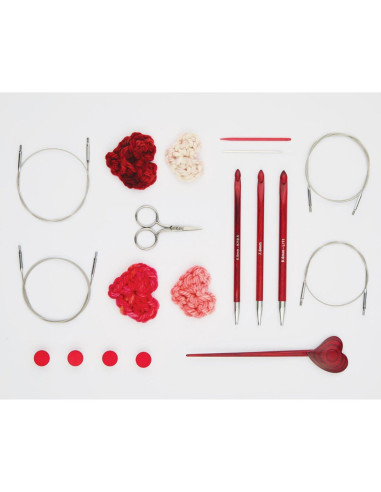 Amore KnitPro Tunisian crochet hook set