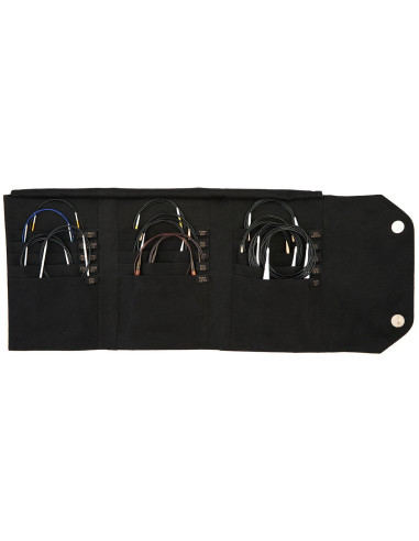 Storage case for circular needles KnitPro - Black