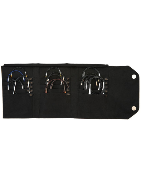 Storage case for circular needles KnitPro - Black