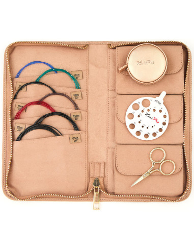 KntiPro storage case for cables and accessories - Clay
