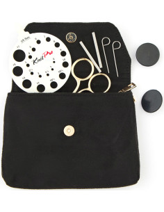 KnitPro Knitting Accessories Case - Black 2