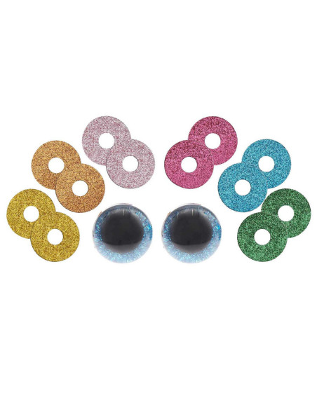 Ricorumi safety eyes 6 colors 30 mm - 1 pair