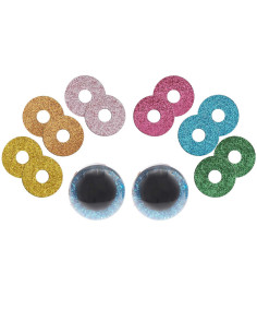 Ricorumi safety eyes 6 colors 40 mm - 1 pair