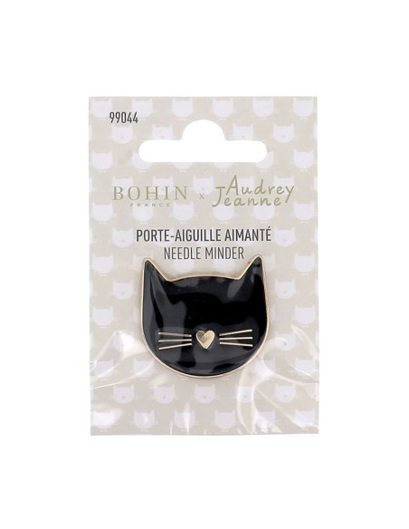 Bohin Magnetic Needle Holder - Black Cat