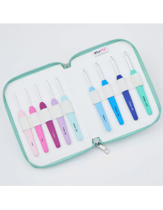 Set of 9 Waves KnitPro hooks