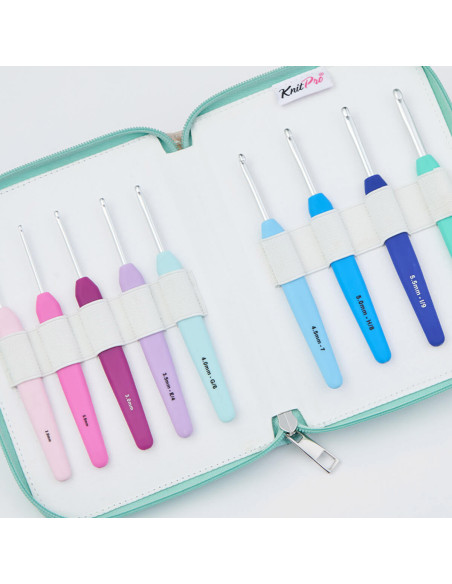 Set of 9 Waves KnitPro hooks