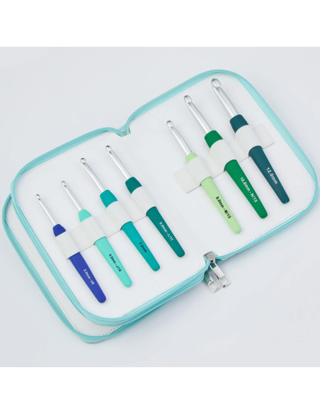 Set of 14 Waves KnitPro hooks