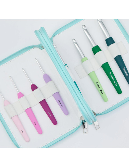 Set of 14 Waves KnitPro hooks