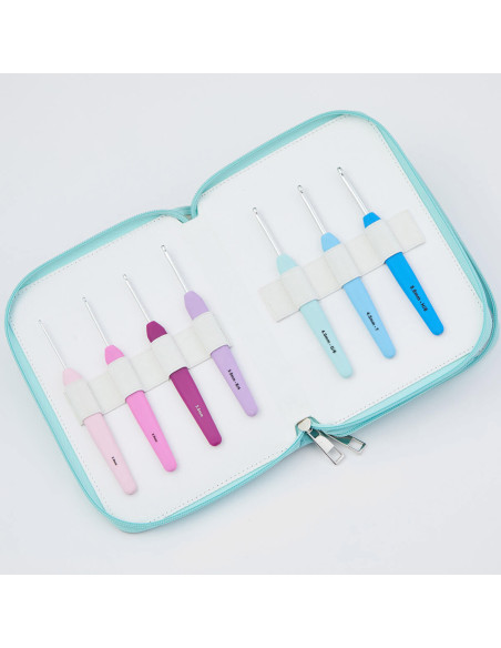 Set of 14 Waves KnitPro hooks