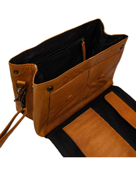 Muud Fee Crochet Storage Pouch - Whisky