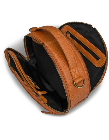 Muud Bella Round Crossbody Craft Bag - Whisky