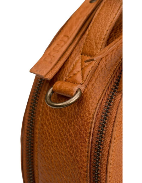 Muud Bella Round Crossbody Craft Bag - Whisky