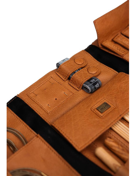 Muud Lucy Knitting Needle Case - Whisky