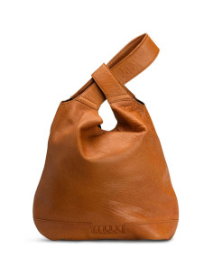 Muud Dzana leather shopper handbag - Whisky 2