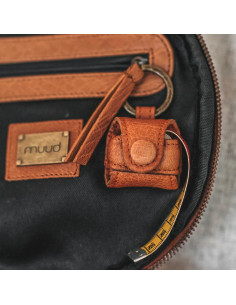 Leather case for Muud Malmö tape measure - Whisky