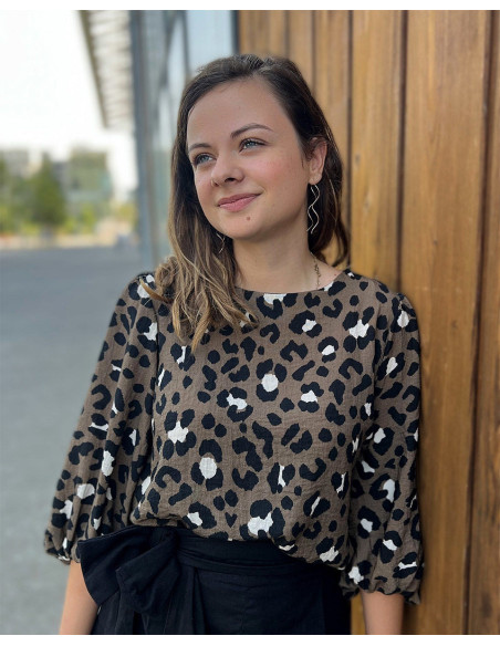 Flamed viscose fabric Mara - My Dress Made
