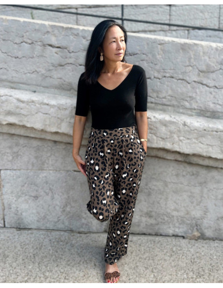 Flamed viscose fabric Mara - My Dress Made