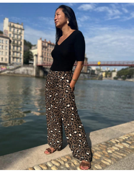 Flamed viscose fabric Mara - My Dress Made