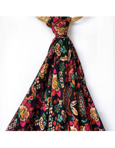 Bohemian Slub Viscose Fabric - My Dress Made