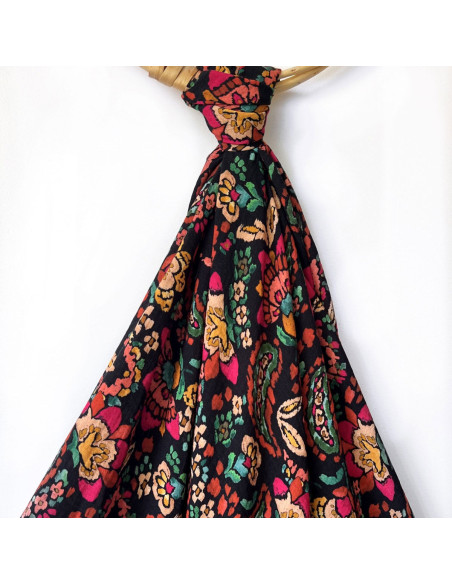 Bohemian Slub Viscose Fabric - My Dress Made