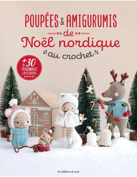 Nordic Christmas Dolls & Amigurumis Crochet Book