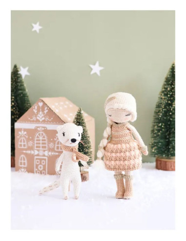 Nordic Christmas Dolls & Amigurumis Crochet Book