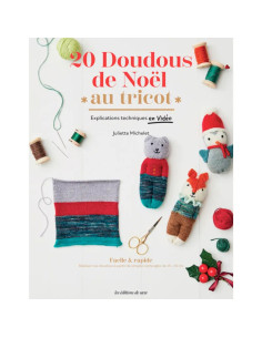 Book 20 Christmas Knitted Stuffed Animals