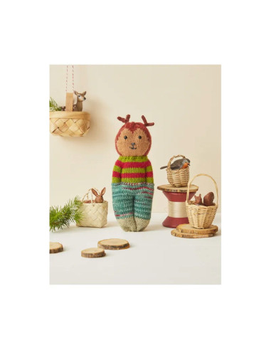 Book 20 Christmas Knitted Stuffed Animals