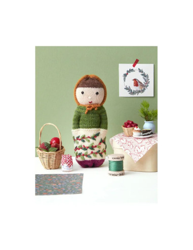 Book 20 Christmas Knitted Stuffed Animals