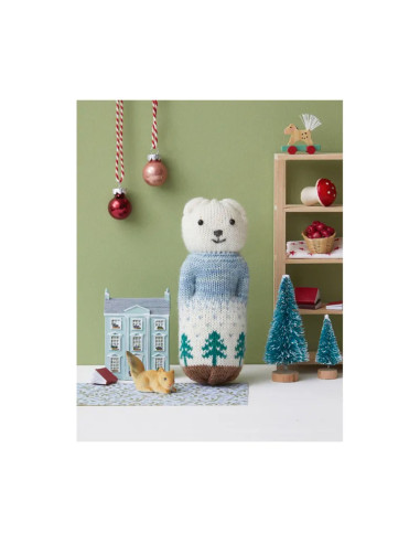 Book 20 Christmas Knitted Stuffed Animals