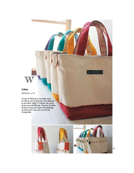 Book 35 Bags & Accessories from Fabric Edges and Scraps