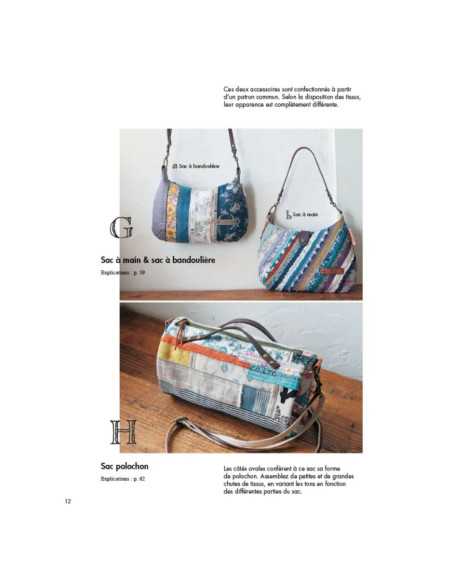 Book 35 Bags & Accessories from Fabric Edges and Scraps
