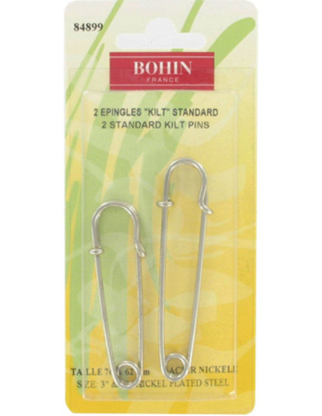 Set of 2 kilt pins - Silver