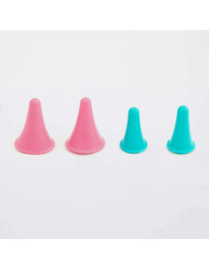 Set of 2 KnitPro stitch stoppers 2